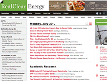 Tablet Screenshot of m.realclearenergy.org